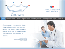 Tablet Screenshot of crowneinc.com